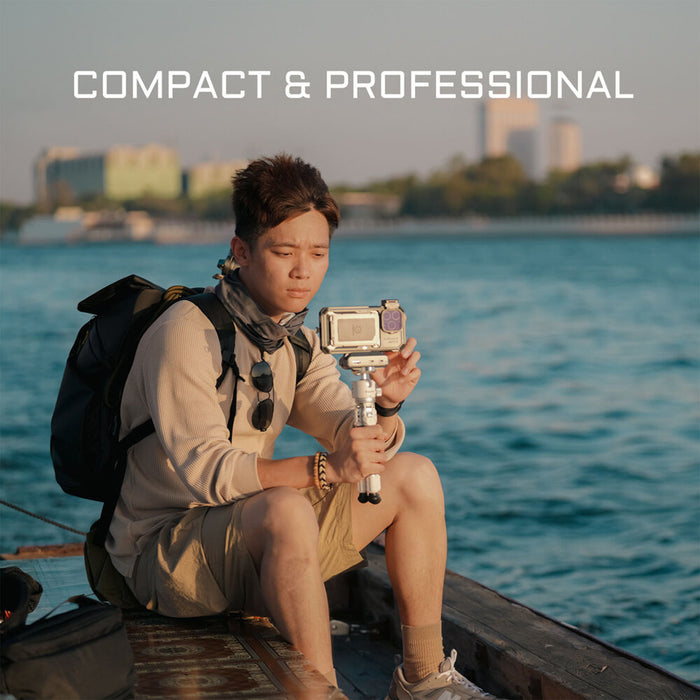 Tilta BT03E Carbon Fiber Tabletop Tripod with Ball Head & Extendable Center Column with 1-Stage Tripod Legs - Forest Green