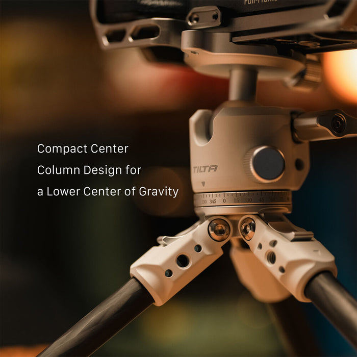 Tilta BT03E Carbon Fiber Tabletop Tripod with Ball Head & Extendable Center Column with 1-Stage Tripod Legs - Forest Green