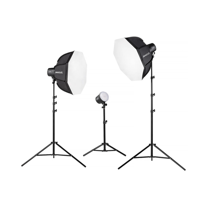 Westcott U60-B Bi-Color LED 3-Light Softbox Kit