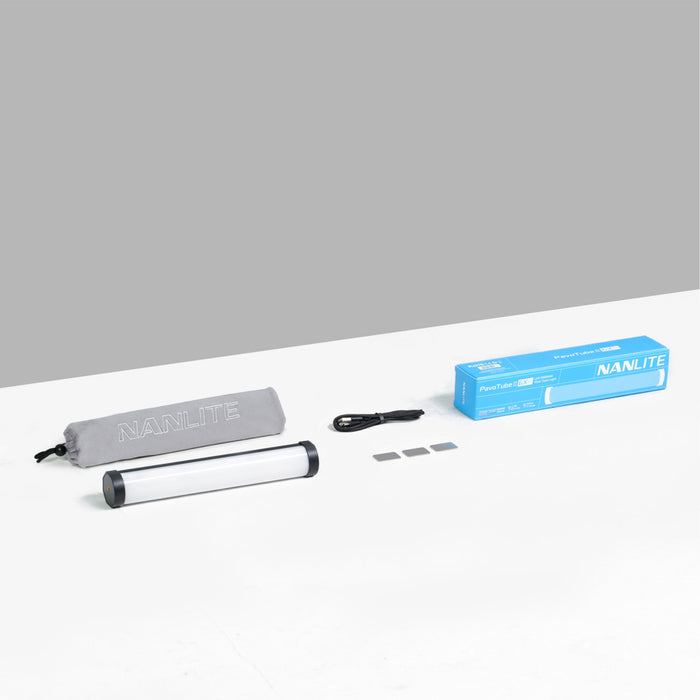 Nanlite Pavotube II 6X RGB LED Pixel Tube Light, Single - 10"