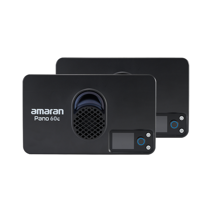 Amaran Pano 60c 2 Light Kit - Charcoal