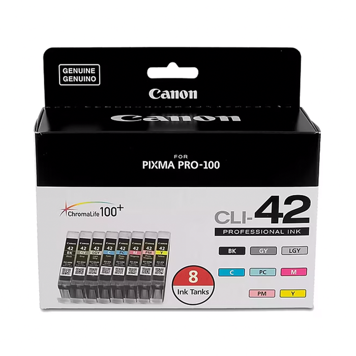 Canon CLI-42 Eight-Color Ink Tank Pack