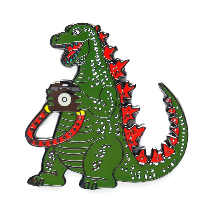 Dinosaur Photographer Pin
