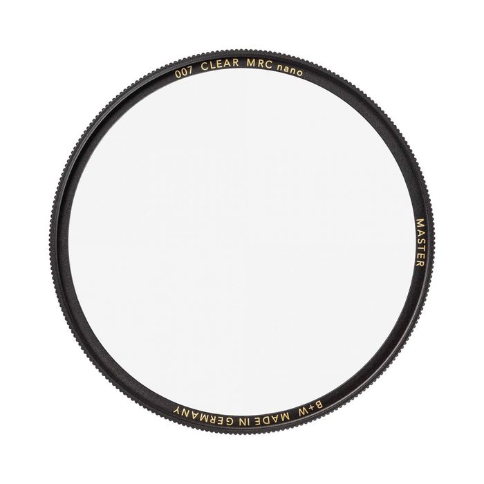 B+W 112mm #007 MASTER Clear MRC Nano Filter