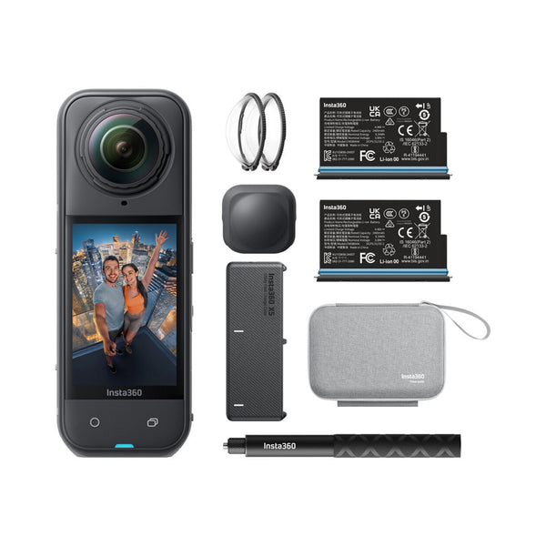 Insta360 X5 Action Camera Essentials Bundle — Glazer's Camera Insta360 X5 Action Camera Essentials Bundle — Glazer's Camera