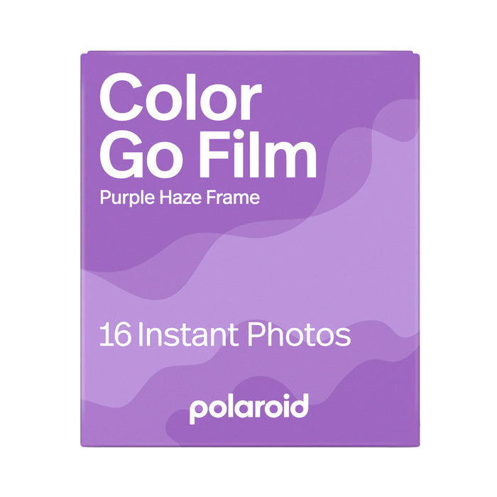 Polaroid Go Color Film Double Pack, Purple Haze Frame - 16 Exposures