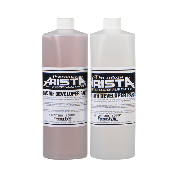 Arista Premium Liquid A&B Lith Developer, 32 oz - 2 Pack