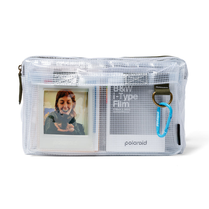 Polaroid Ripstop Crossbody Bag - Clear