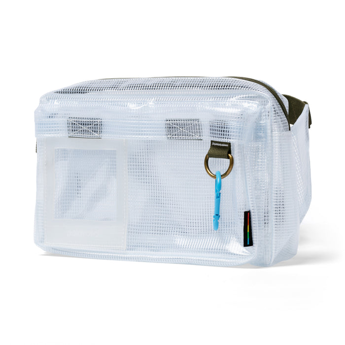 Polaroid Ripstop Crossbody Bag - Clear