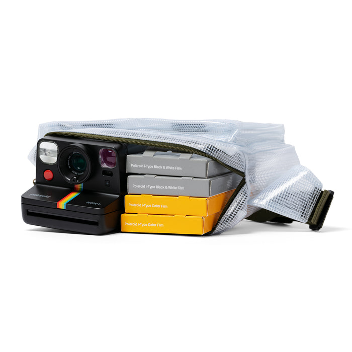 Polaroid Ripstop Crossbody Bag - Clear