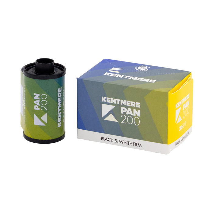Kentmere Pan 200 Black & White Negative - 35mm Film, 36 Exposures, Single Roll