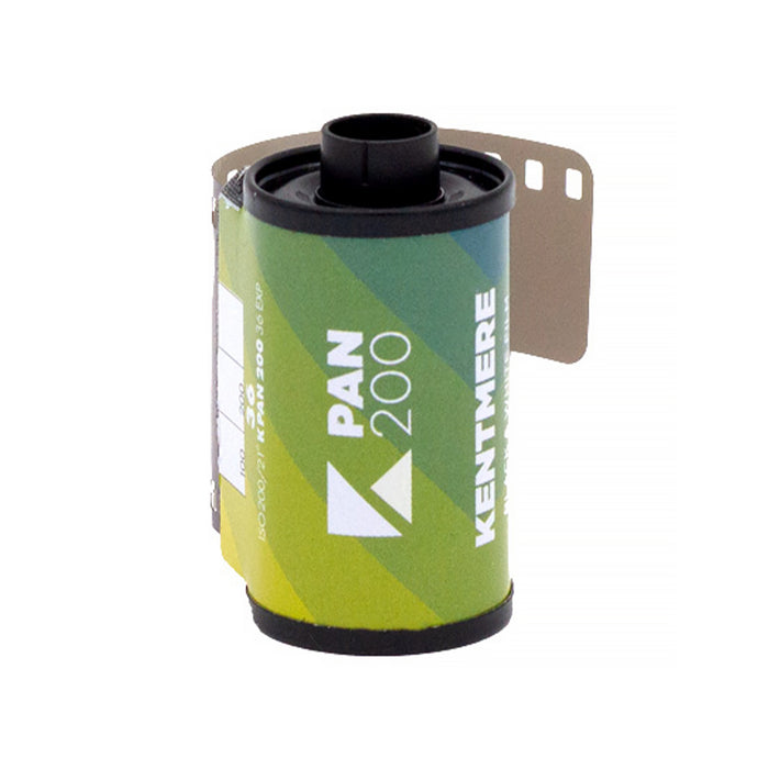 Kentmere Pan 200 Black & White Negative - 35mm Film, 36 Exposures, Single Roll