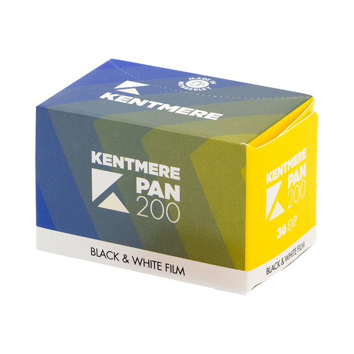 Kentmere Pan 200 Black & White Negative - 35mm Film, 36 Exposures, Single Roll