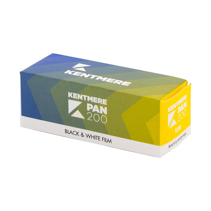 Kentmere Pan 200 Black & White Negative - 120 Film, Single Roll