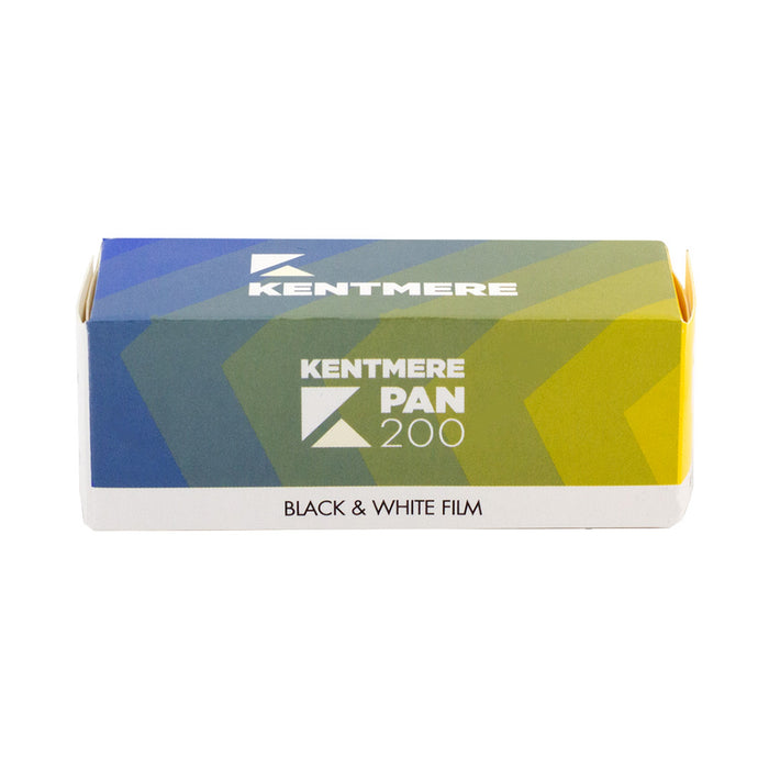 Kentmere Pan 200 Black & White Negative - 120 Film, Single Roll