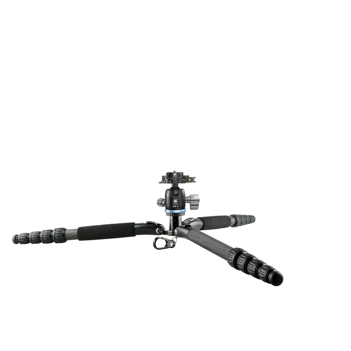 Sirui T-025SK Carbon Fiber Travel Tripod with KS-5 Ball Head