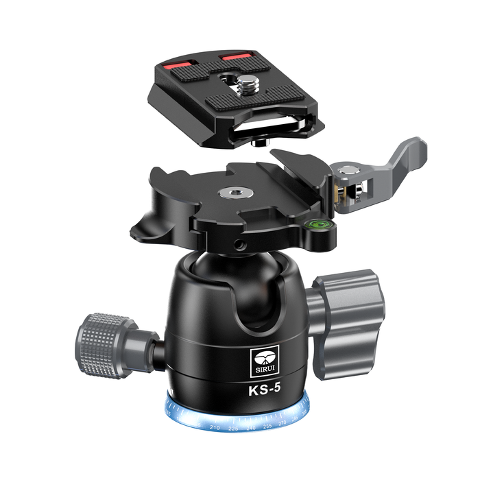 Sirui T-025SK Carbon Fiber Travel Tripod with KS-5 Ball Head