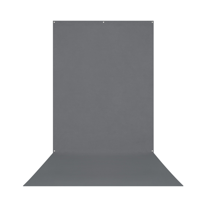 Westcott X-Drop Wrinkle-Resistant Sweep Backdrop Kit, 5' x 12' - Neutral Gray
