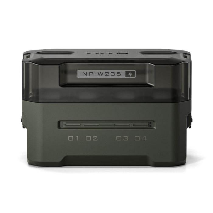 Tilta Portable 4-Bay Charging Station for Fujifilm NP-W235 Batteries – Green