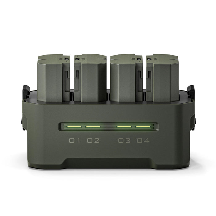 Tilta Portable 4-Bay Charging Station Kit with Sony NP-FZ100 Batteries – Green