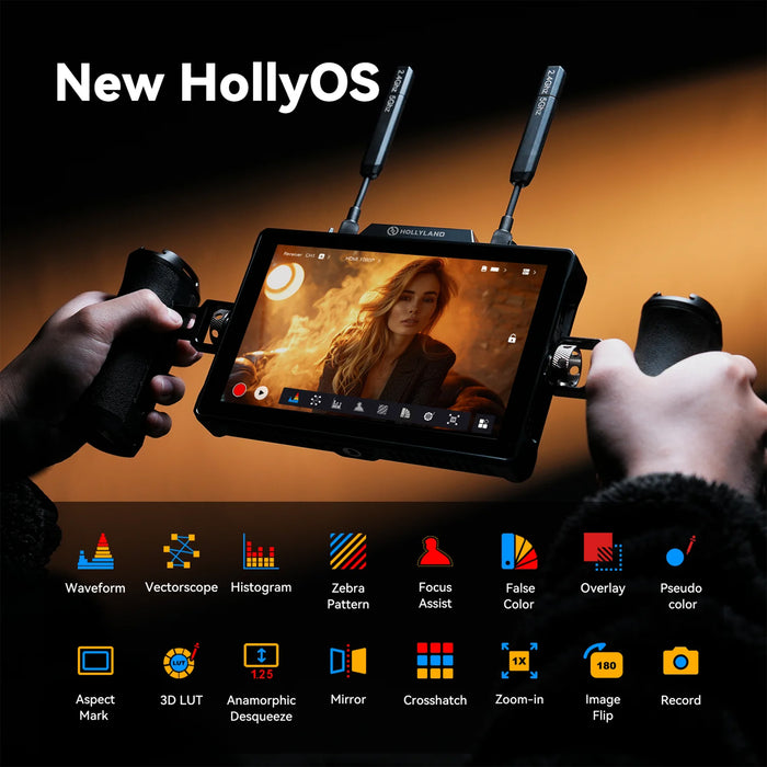 Hollyland Pyro 7 Wireless Transceiver Monitor