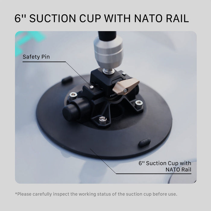 Tilta Hydra Articulating Car Mounting System with Regular Suction Cups
