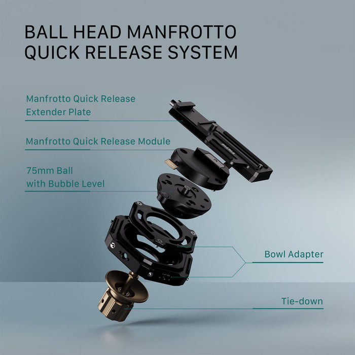 Tilta Hydra Articulating Car Mounting System with Regular Suction Cups