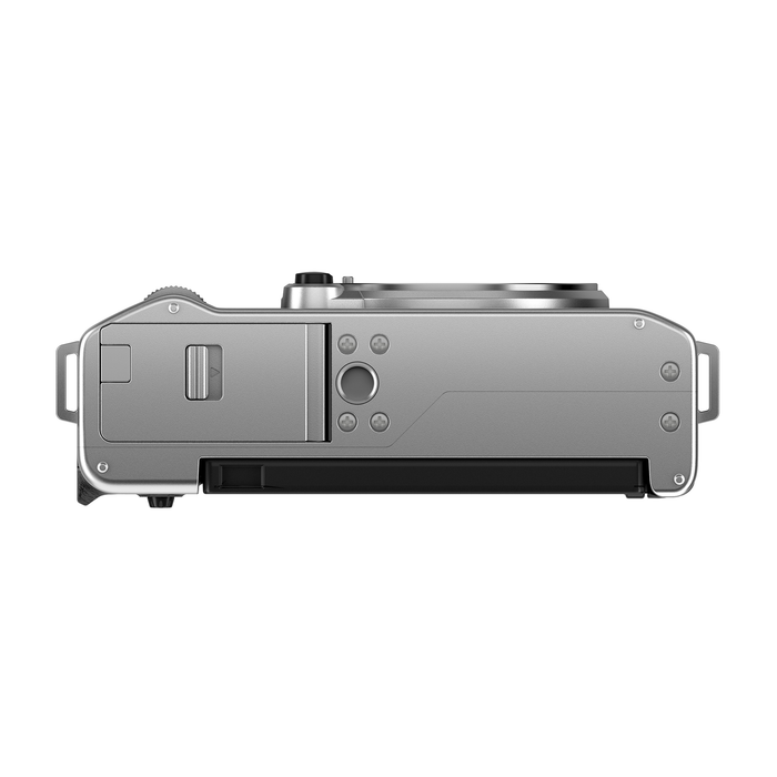 Fujifilm X-M5 Mirrorless Camera with XC 15-45mm f/3.5-5.6 OIS PZ Lens - Silver