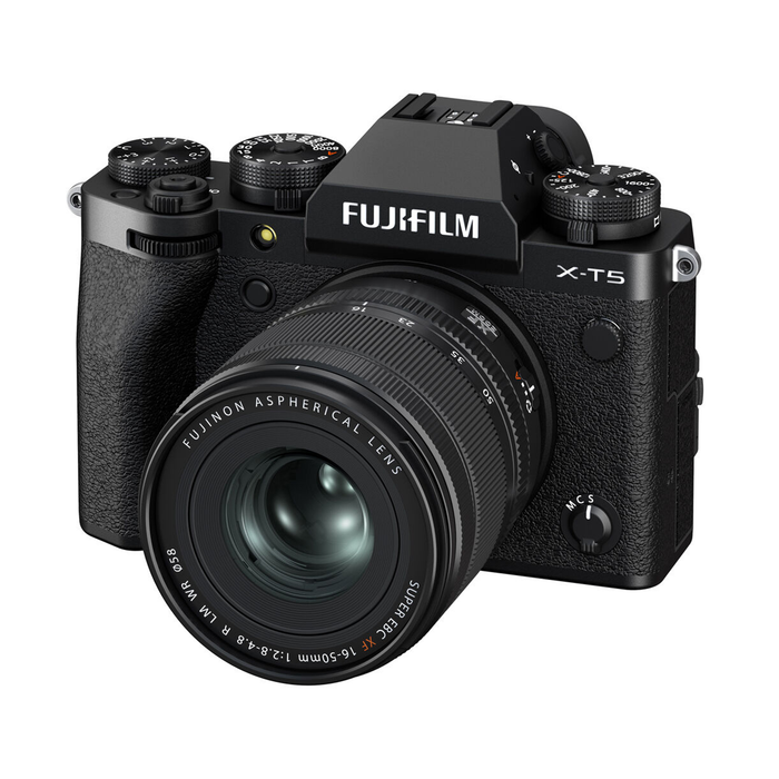 Fujifilm X-T5 Mirrorless Camera with XF 16-50mm f/2.8-4.8 R LM WR Lens - Black