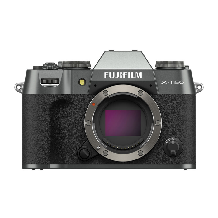 Fujifilm X-T50 Mirrorless Camera - Charcoal Silver