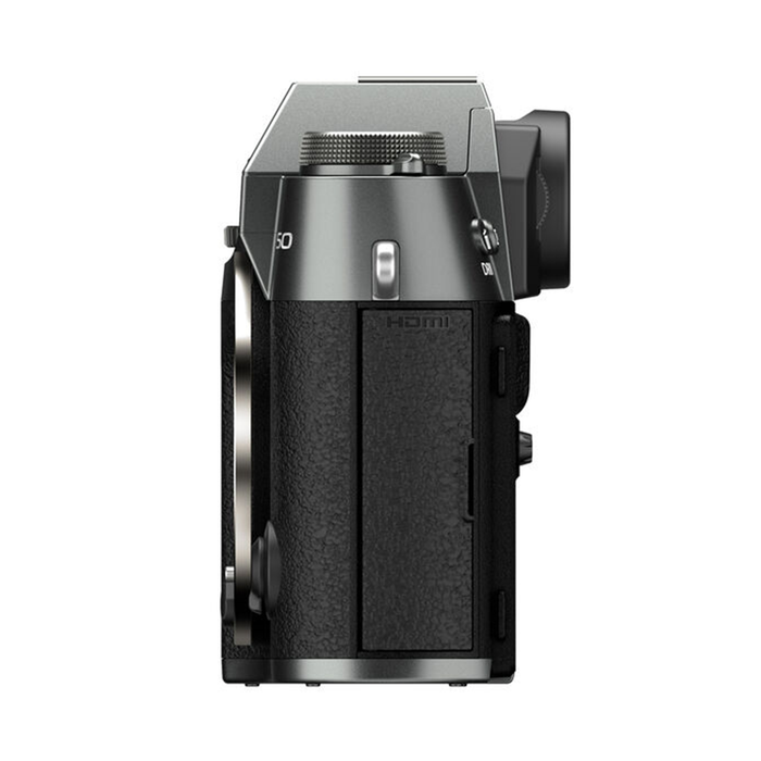 Fujifilm X-T50 Mirrorless Camera - Charcoal Silver