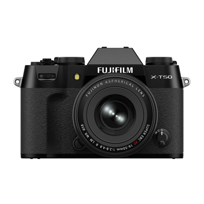 Fujifilm X-T50 Mirrorless Camera with XF 16-50mm f/2.8-4.8 R LM WR Lens - Black