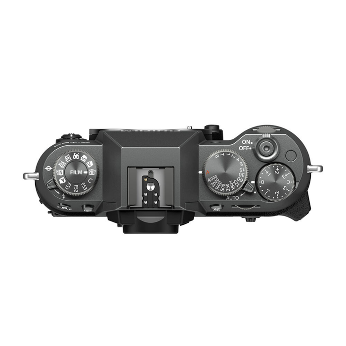 Fujifilm X-T50 Mirrorless Camera with XF 16-50mm f/2.8-4.8 R LM WR Lens - Charcoal Silver