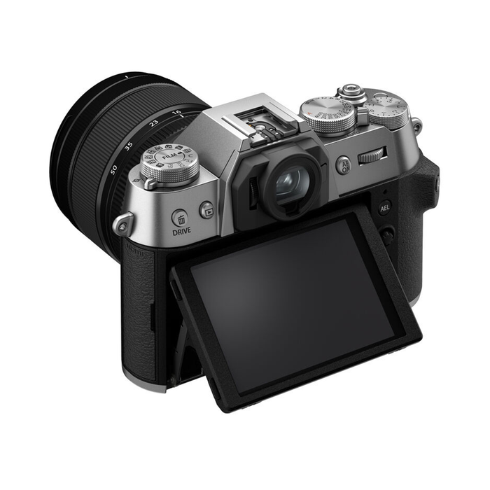 Fujifilm X-T50 Mirrorless Camera with XF 16-50mm f/2.8-4.8 R LM WR Lens - Silver