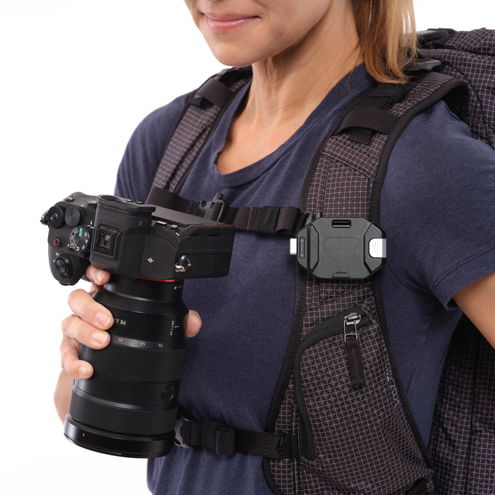 Shimoda Sidecountry 28 Starter Kit with Medium Modular Top Loader - Black/White