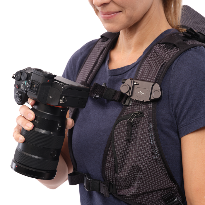 Shimoda Sidecountry 28 Starter Kit with Medium Modular Top Loader - Black/White