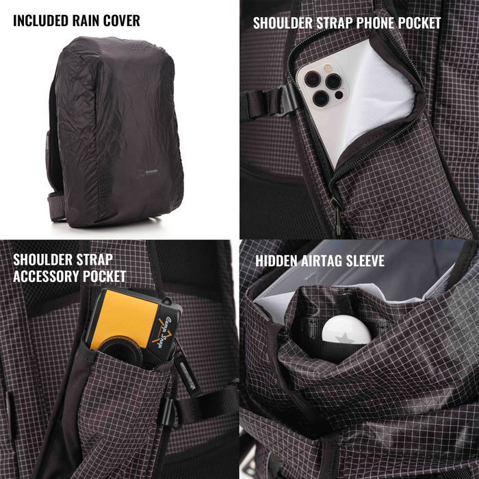 Shimoda Sidecountry 28 Starter Kit with Medium Modular Top Loader - Black/White
