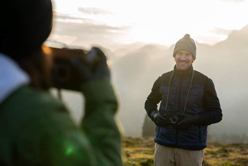 Cooph Adjustable Rope Camera Strap with Split Ring, 35.4-59" (90-150cm) - Duotone Fern