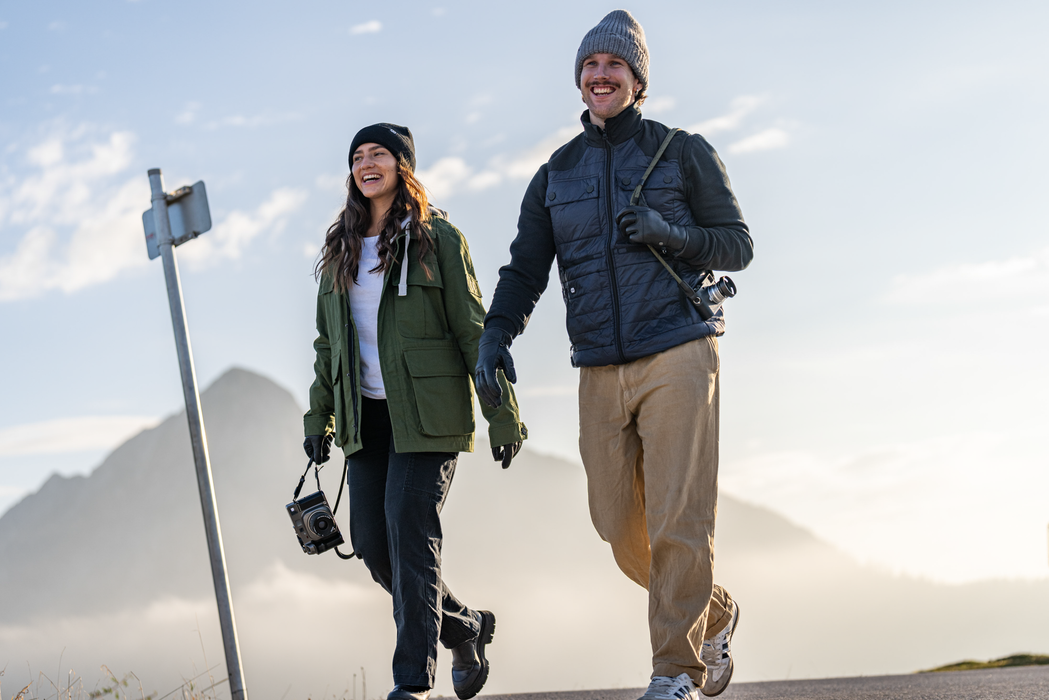 Cooph Adjustable Rope Camera Strap with Split Ring, 35.4-59" (90-150cm) - Duotone Fern