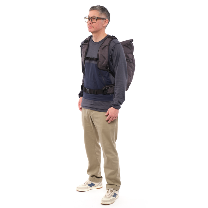 Shimoda Side Lite 22 Starter Kit with Medium Modular Top Loader - Black/White