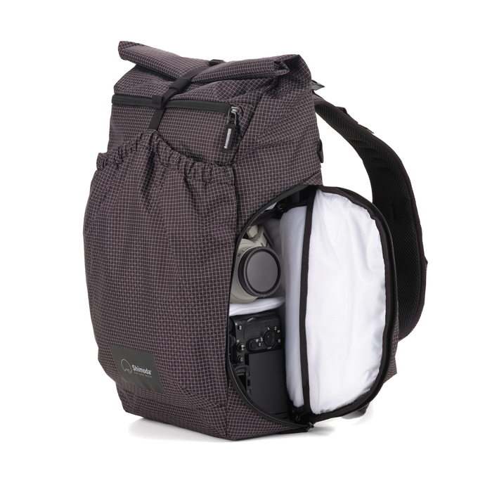 Shimoda Side Lite 22 Women's Starter Kit with Medium Modular Top Loader - Black/White