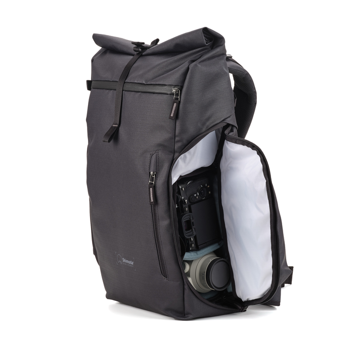 Shimoda Side Street 28 Starter Kit with Medium Modular Top Loader - Anthracite Black