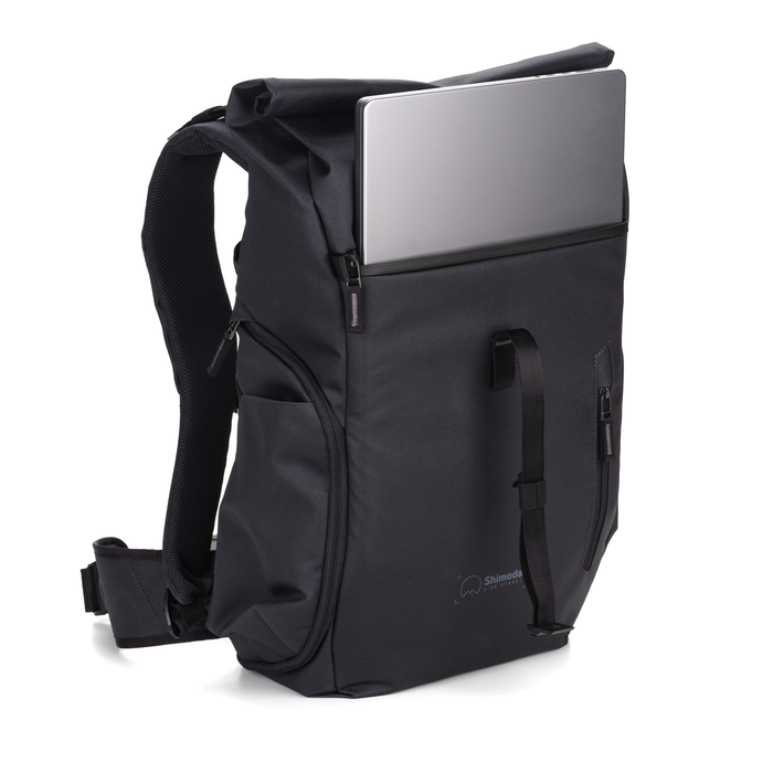 Shimoda Side Street 28 Starter Kit with Medium Modular Top Loader - Anthracite Black