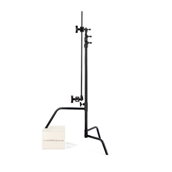 Matthews 40" C-Stand with Sliding Leg, Grip Head & Arm Black