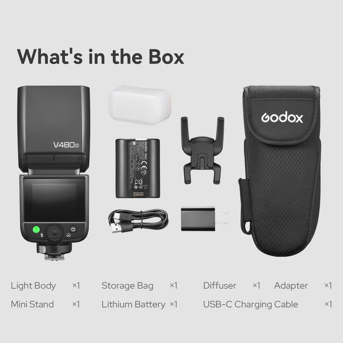 Godox V480C On-Camera Flash for Canon