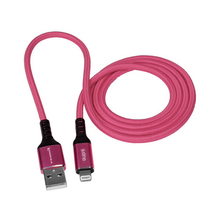 Kondor Blue iJustine Lightning to USB-A Charge & Sync Cable, 3.3' - Pink