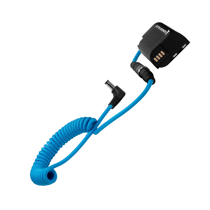 Kondor Blue DC 2.1mm to DMW-BLK22 Dummy Battery Cable for Lumix GH6, S5II & S5IIX