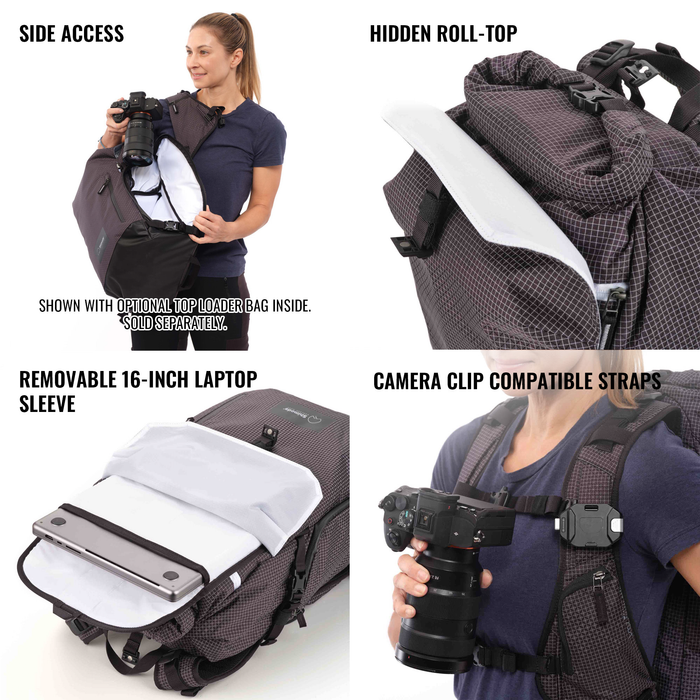 Shimoda Sidecountry 28 Women's Backpack - Black/White