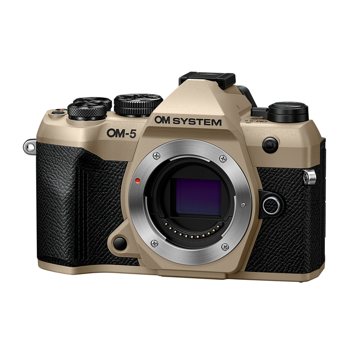 OM System OM-5 Mark II Mirrorless Camera - Sand Beige