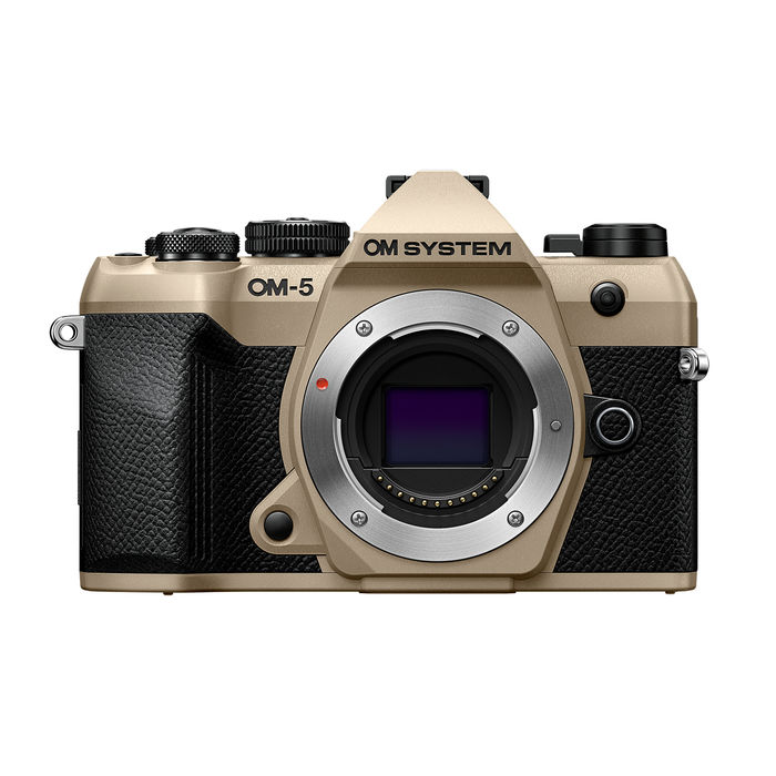 OM System OM-5 Mark II Mirrorless Camera - Sand Beige